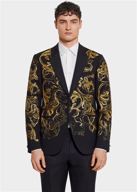 versace coat pant